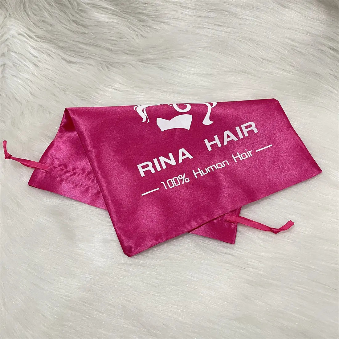 Rina Hair Wig Bags Satin Packaging Pouches Carrying Storage Bags For Packaging Hair 1 Pcs Organiser
