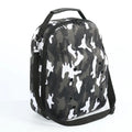 Camouflage Hard Shell Hat Organizer with 6 Hat Slots - Waterproof, Shockproof EVA Compact Travel Luggage Accessory for Commuting Baseball Caps, Travel Storage, Durable Travel Accessory