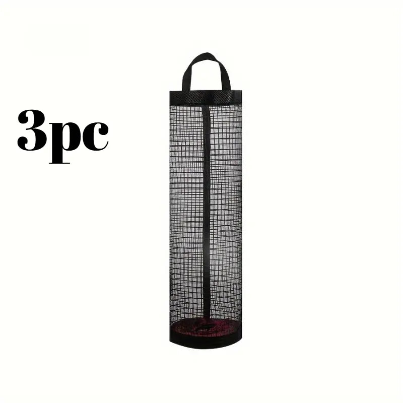 Kitchen one-time use mesh storage bag, foldable and wall-hung garbage bag Organiser