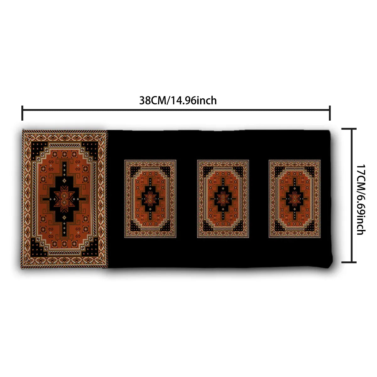 1PC Bohemian-style storage bag, Tarot card storage bag, for Tarot enthusiasts to store cards, polyester creative storage items Organiser, altar astrology ceremony decoration, Organized Storage, Organization Pouch, Storage Pouches