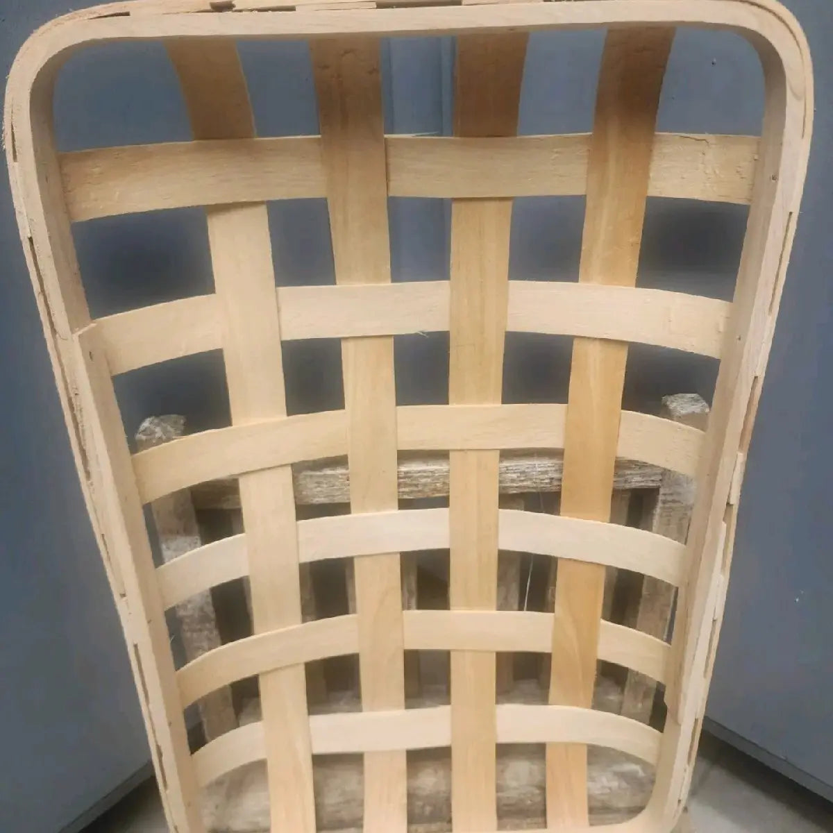 Wood Woven Decorative Shallow Basket Decorative Wall And Craft Decor