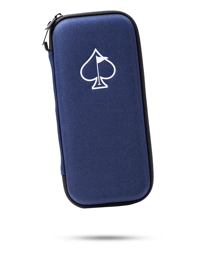 Pins and Aces Glove & Accessory Caddie - Black, Lightweight Golf Gear Organizer, Multi-Tool Holder, Fits Standard Bags, Ventilated Glove Stays Fresh, Ideal Gift for Golf Players