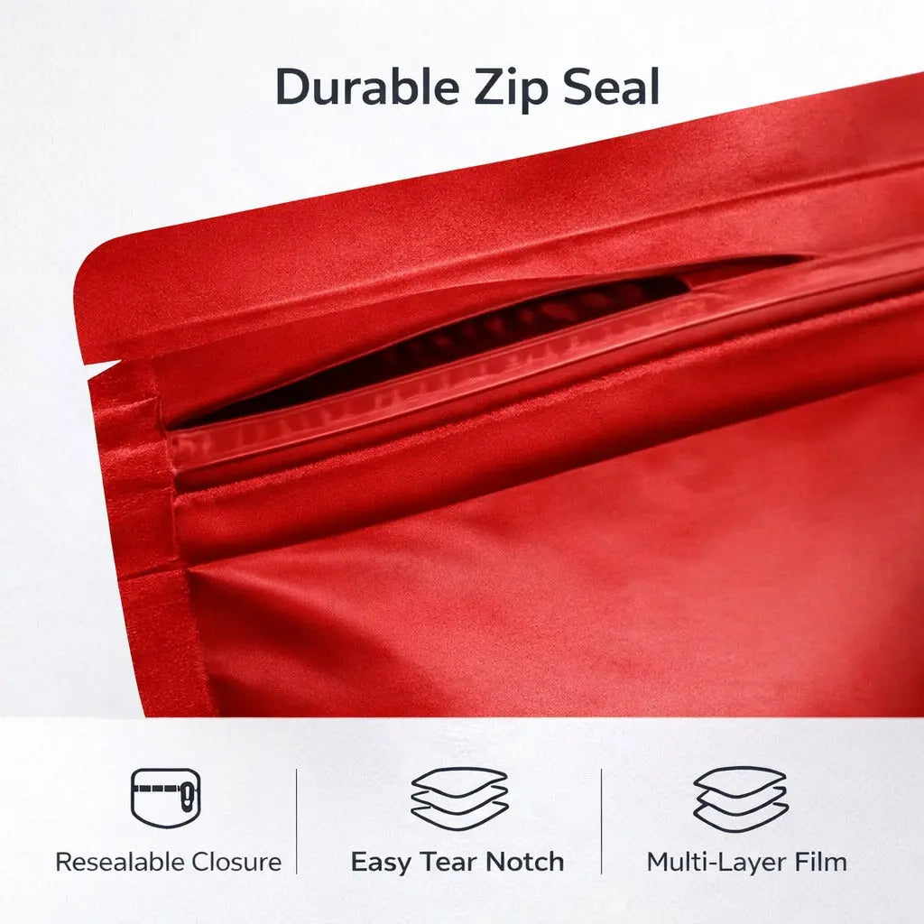 50 Pack Medium 4in x 6.25in Organizer Bags Bundle Assorted Designs