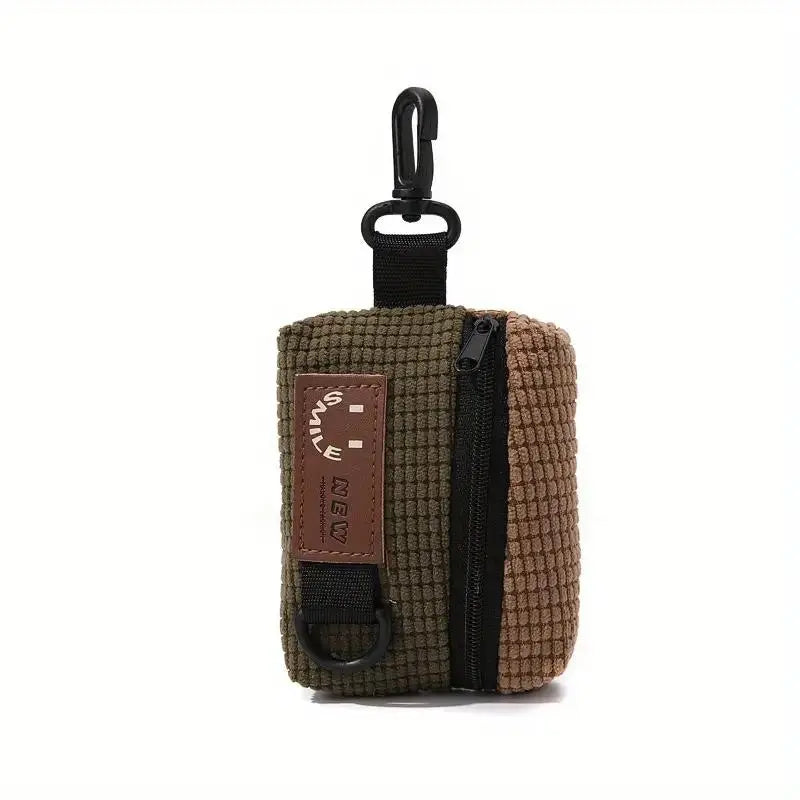 Portable Small Bag with Zipper, 1 Count Lightweight Coin Purse, Multipurpose Earphone Bag, Storage Bag for Home & Travel, Durable Fashion Wallet, Pouch, Zipper Pouches, Multifunctional Storage Bag, Travel Organization Pouch, Portable Storage Bags