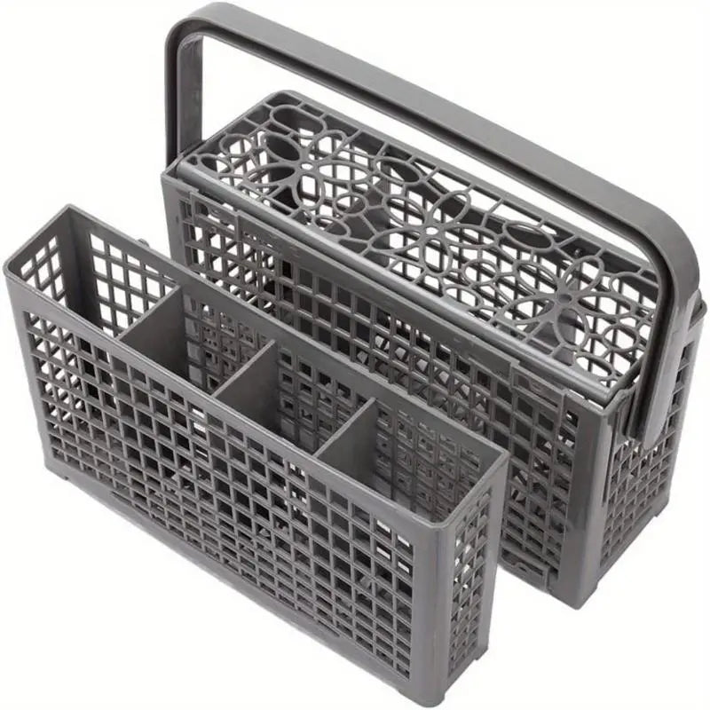 Dishwasher Silverware Replacement Plastic Basket - Utensil/ Cutlery Basket - Compatible with Bosch, Maytag, Kenmore, Whirlpool, KitchenAid, LG, Samsung, Frigidaire, GE