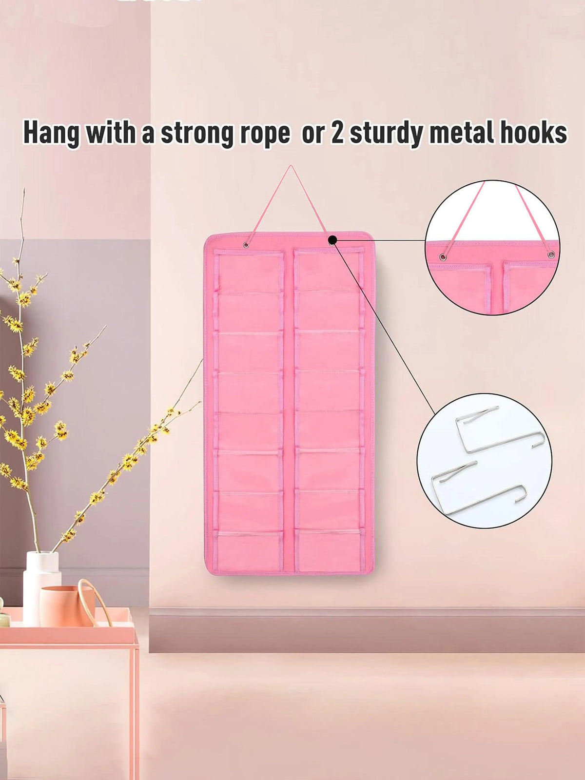 Dustproof Sunglasses Organiser, Wall Mounted Sunglasses Organiser, 16 Compartment Glasses Organiser, Space Saving Storage, Storage Pocket, Protection (Pouch Only), Organizers and Storage