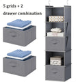 3pcs Drawer Hanging Bag Set, Foldable Hangable Closet Organizer for Home, Dormitory Storage Solution, Space-Saving Clothing Organizer