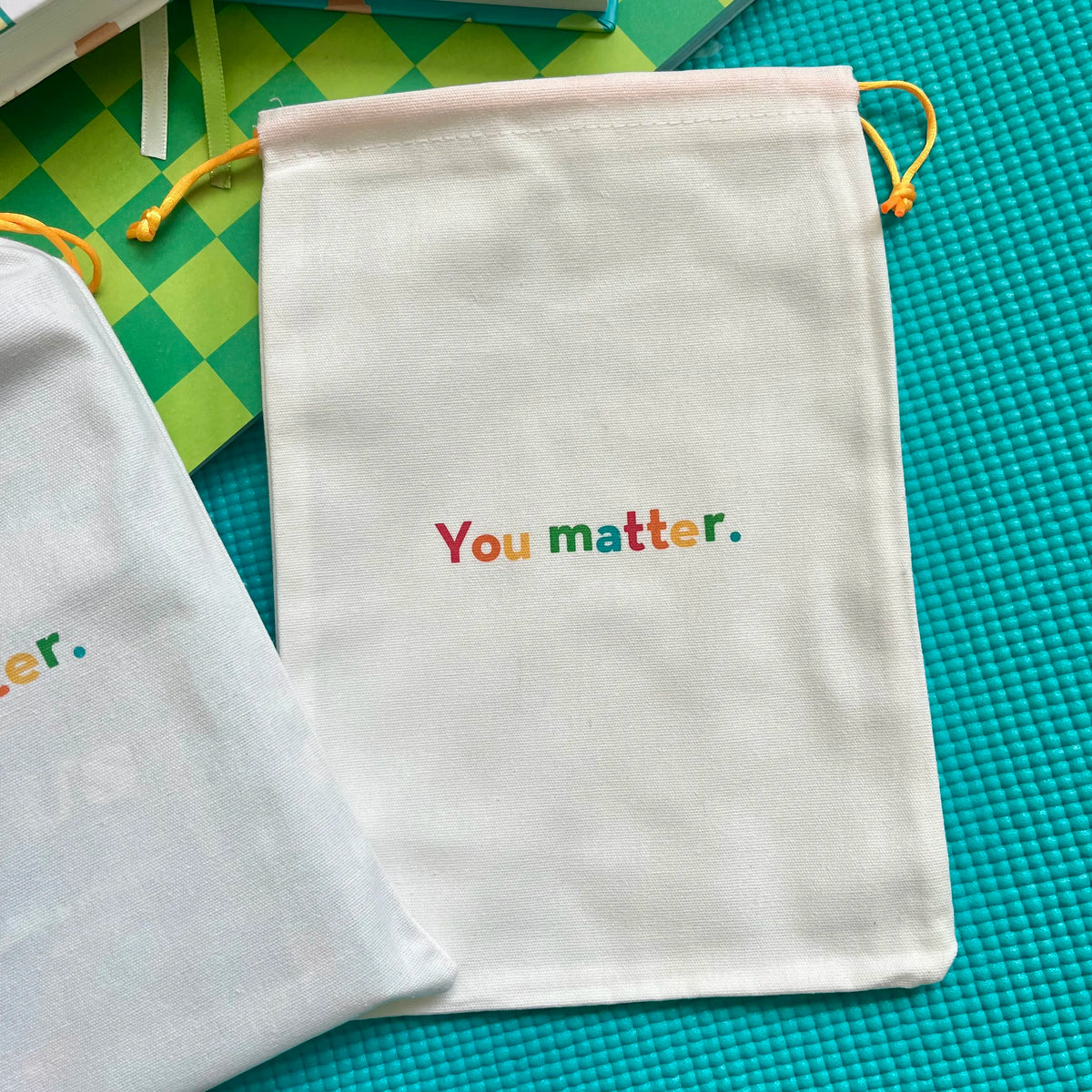 'You Matter' Journal Drawstring Dustbag