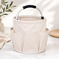 16L Portable Foldable Cleaning Caddy with Handle and Pockets, Space-Saving Household Organizer, Great for Daily Home Use, Car Trunk, Camping Picnic (Sports & Outdoor Essentials)