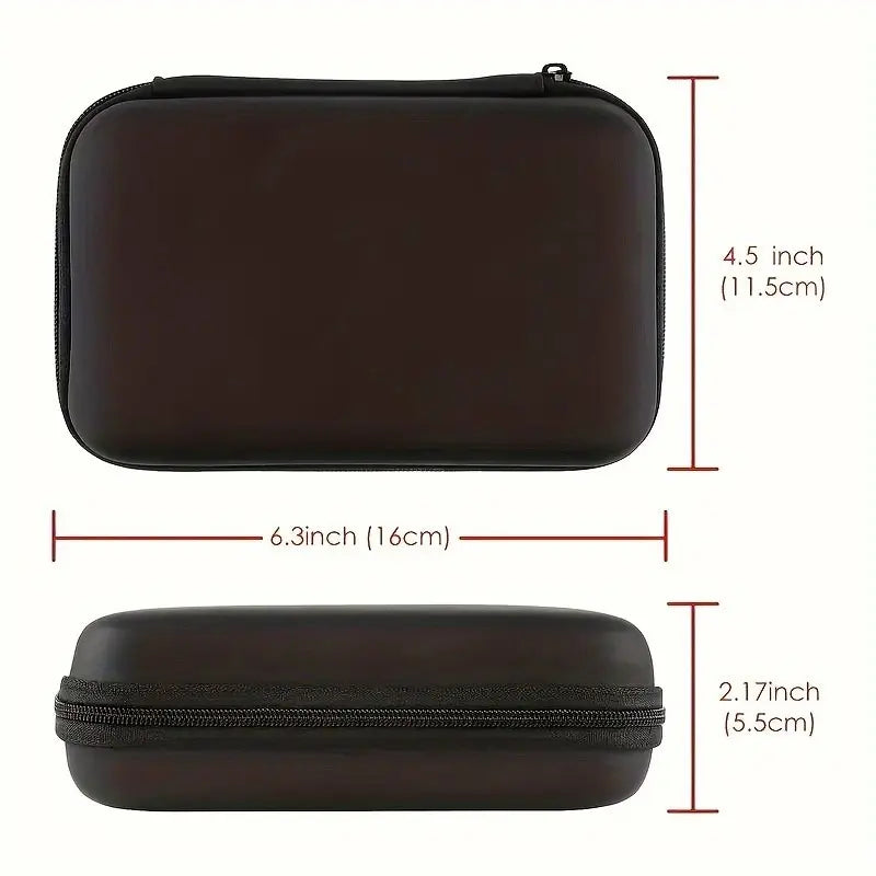 Universal Retro Game Console Hard Case - Mini Portable Lightweight Compact Shockproof EVA Carrying Case with for Handheld Retro Games