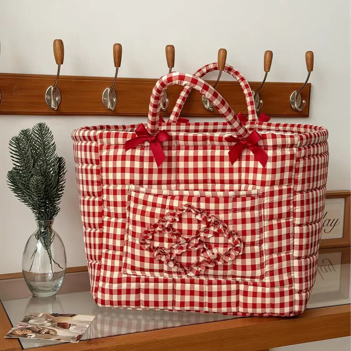 Colorful Floral Print Soft Cotton Weaving Basket - Lightweight, Collapsible, Large-Capacity Home Supplies Organizer Bin with Smooth Liner, Washable, Gentle on Clothes, Ideal for Organizing Backseat, Blankets, Toys, Weaving Basket For Blankets, Trunk‑Ready