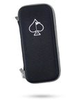 Pins and Aces Glove & Accessory Caddie - Black, Lightweight Golf Gear Organizer, Multi-Tool Holder, Fits Standard Bags, Ventilated Glove Stays Fresh, Ideal Gift for Golf Players